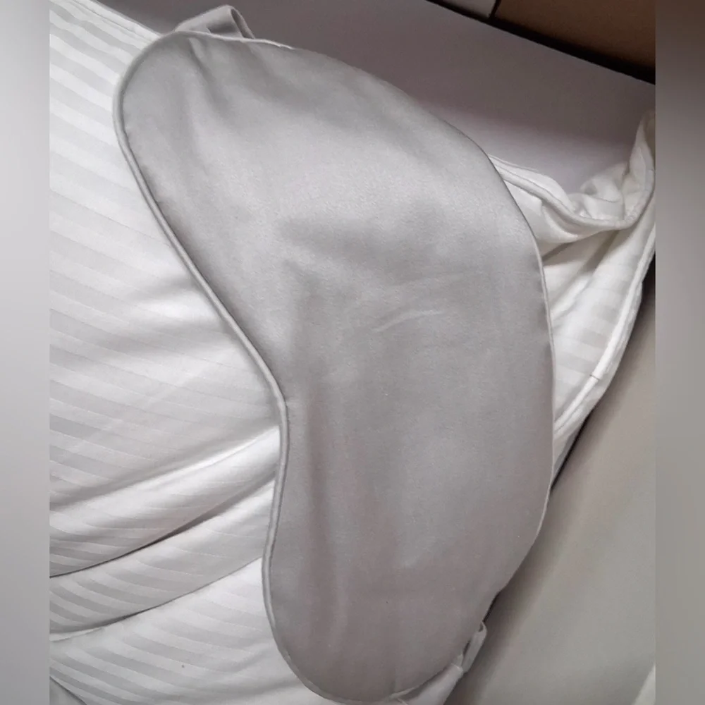 NEW Pillow Pillowcase & Sleep Mask Gift Set Cozy Bedding Sleep Down Alternative
